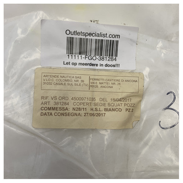 Custom Line Navetta N28 Чохол для присідаючого крісла в кабіні � Міцний водонепроникний захисний чохол для сидіння човна