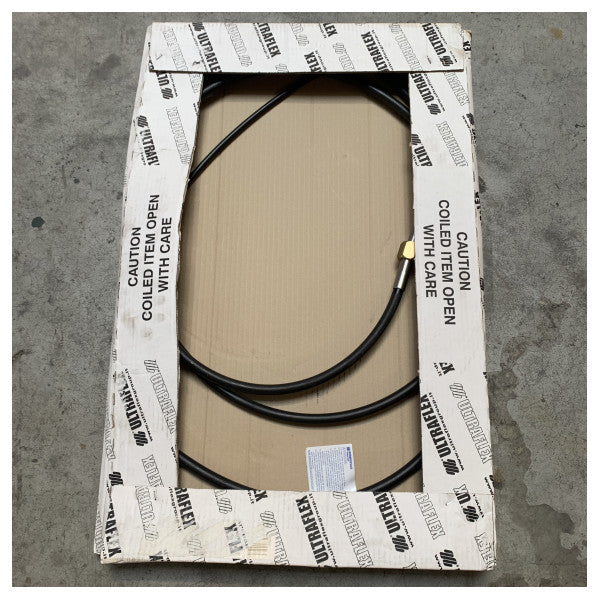 كابل التوجيه البحري Ultraflex M66 M66 بطول 4.55 م - كابل تحكم في القارب متين ومقاوم للتآكل