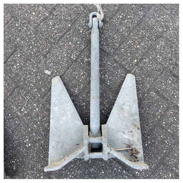 Sanguineti Danforth ancre haute galvanisée 20 KG