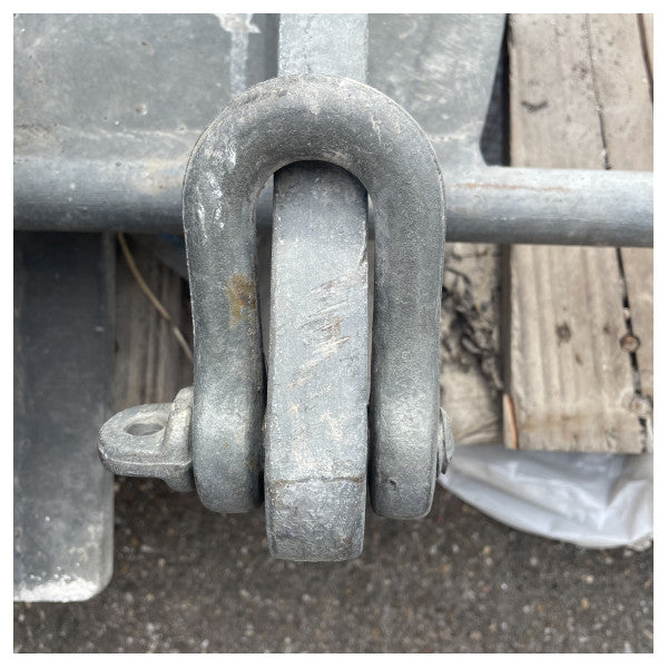 Sanguineti Danforth 65 KG γαλβανισμένη άγκυρα υψηλής συγκράτησης