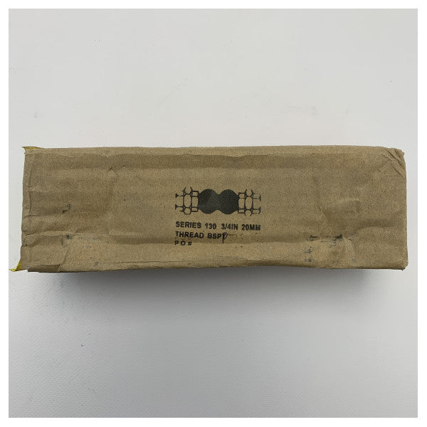 Антивибрационен компенсационен съединител Серия 130 за 3/4-инчови тръби с резба BSPP - SERIES130-3/4-2