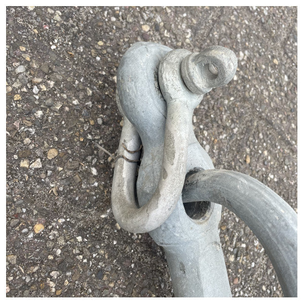 Адмиралтейска котва Sanguineti 35 KG поцинкована сгъваема