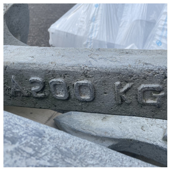 Kotwica Sanguineti Hall 200 KG ocynkowana, certyfikowana przez RINA