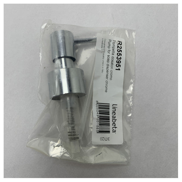 Дозатор для мила Lineabeta з морської нержавіючої сталі 350 мл - 52804.29