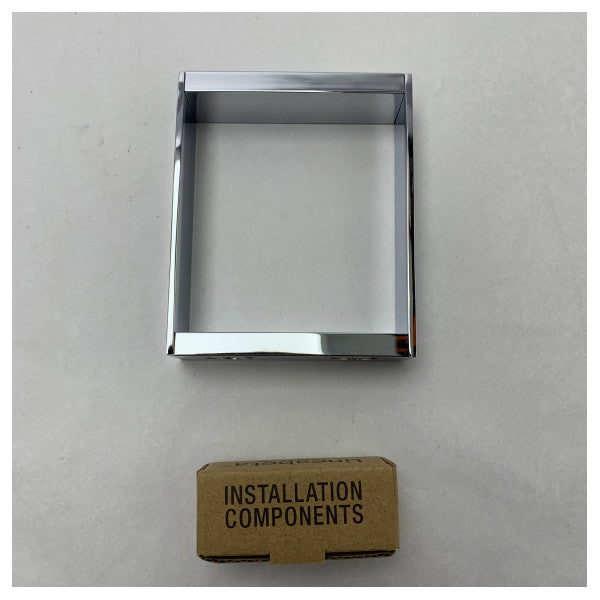 Lineabeta SKUARA 52808.29 Хромований морський кронштейн для опори 80 мм - 52808.29