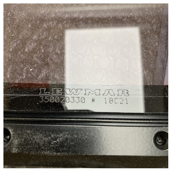 Lewmar Mirte koøje, der kan åbnes, sort 366 x 190 mm - 393129800