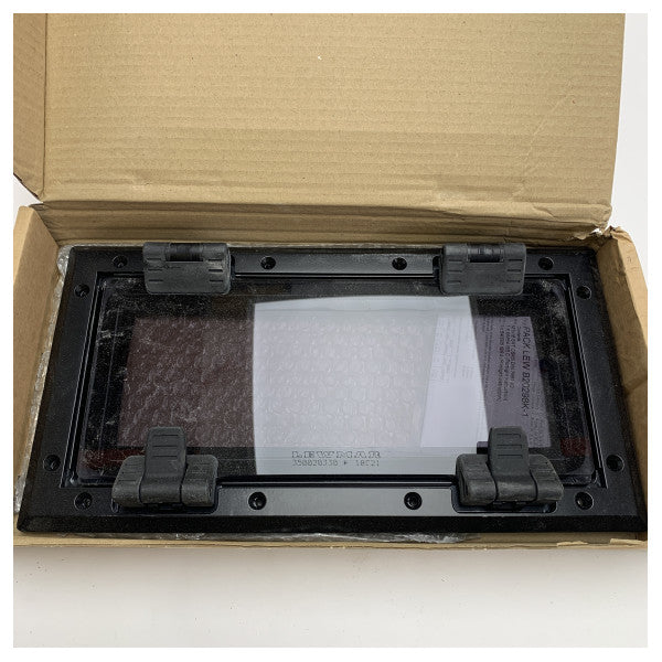 Lewmar Mirte koøje, der kan åbnes, sort 366 x 190 mm - 393129800