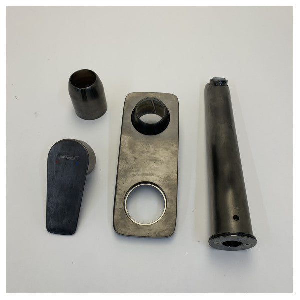 Mezclador de lavabo de un solo mando Hansgrohe Axor empotrado en negro mate - 34112340