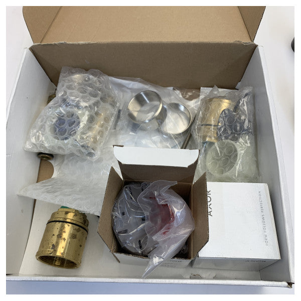 Mezclador de lavabo de un solo mando Hansgrohe Axor empotrado en negro mate - 34112340