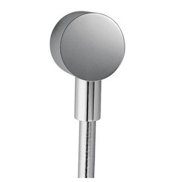 Hansgrohe Axor Starck Curved Shower Connector 27451000 - Langlebige verchromte Messing-Brausearmatur für Boote und Yachten