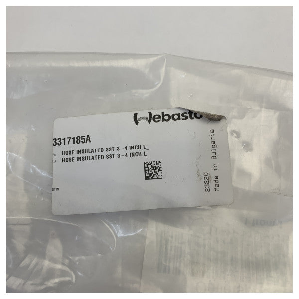 Webasto ізольований гнучкий шланг 3/4 дюйма | Довжина 500 мм - 3317185A