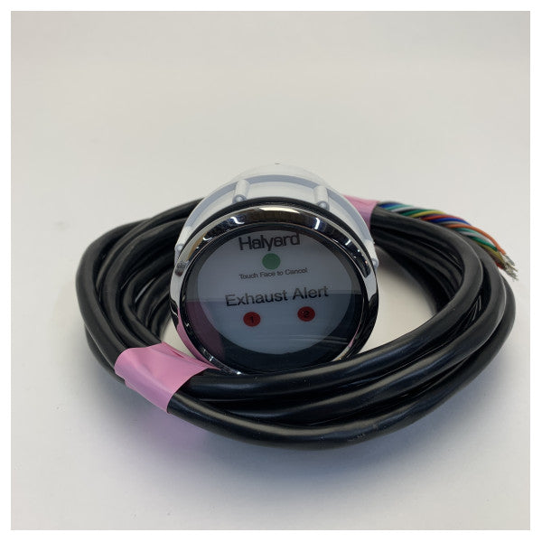 Halyard dobbelt udstødnings overophednings alarm system (til 2 motorer) - H021252