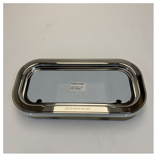 Отваряем прозорец Rutgerson от неръждаема стомана 402 x 195 x 16 мм - A2320-200OW