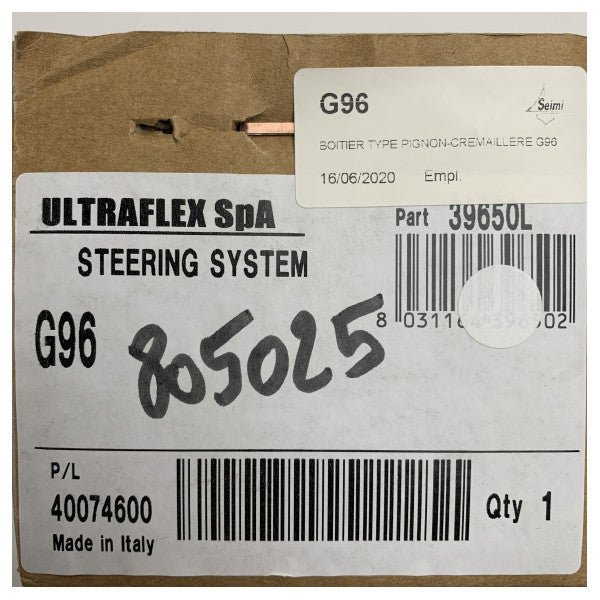 Алуминиева ръчна помпа за кормилно управление Ultraflex G-96 - 39650L