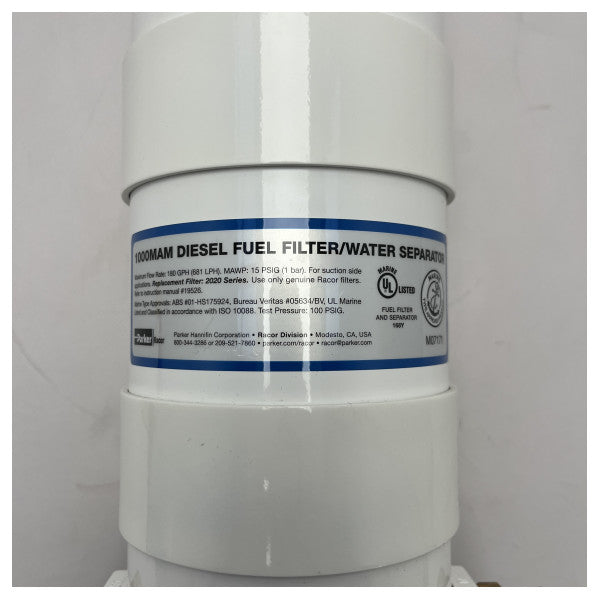 فلتر الوقود Racor 1002MAM30-R 681 لتر/ساعة | فاصل الماء