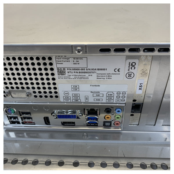 Unidade de Controle do Motor Marinho MTU MCU13-01 - B00E50205612