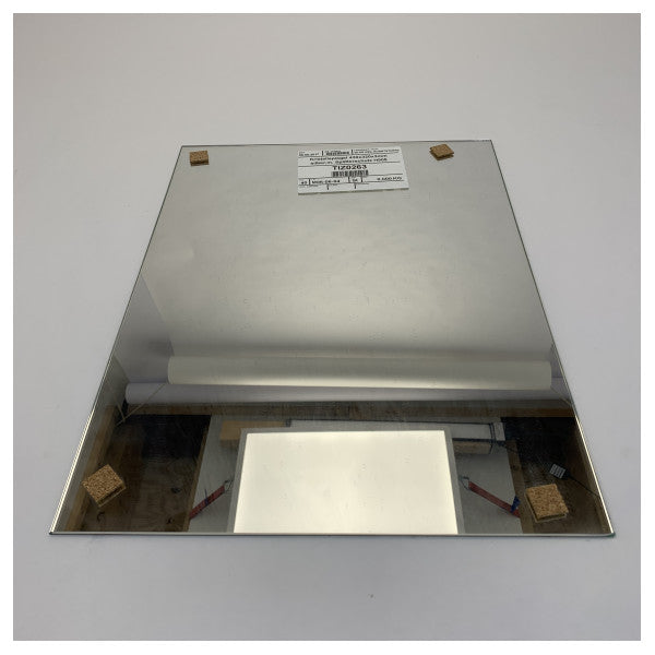 Висококачествено огледало от безопасно стъкло 430x320mm - Издръжливо огледало от кристал с морско качество