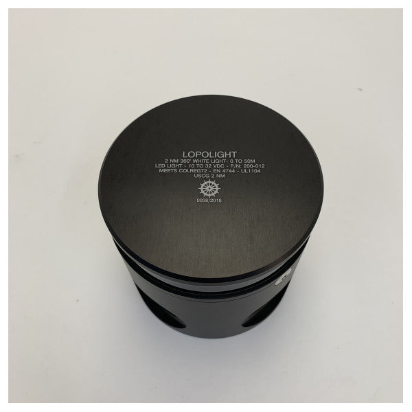 Lopolight 200-012-PRO 360 Μοίρες Ναυτική Φάρος Πλοίων Λευκό LED για Σκάφη έως 50μ
