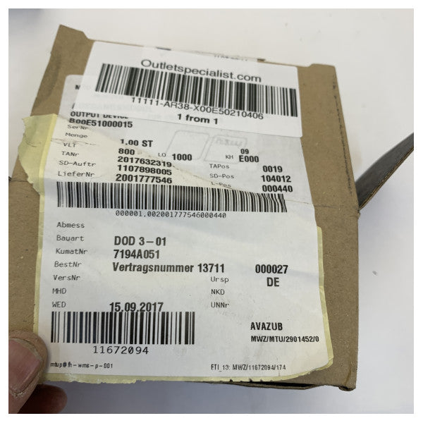 Μετατροπέας δεδομένων MTU RS422 σε Interbus - X00E50210406