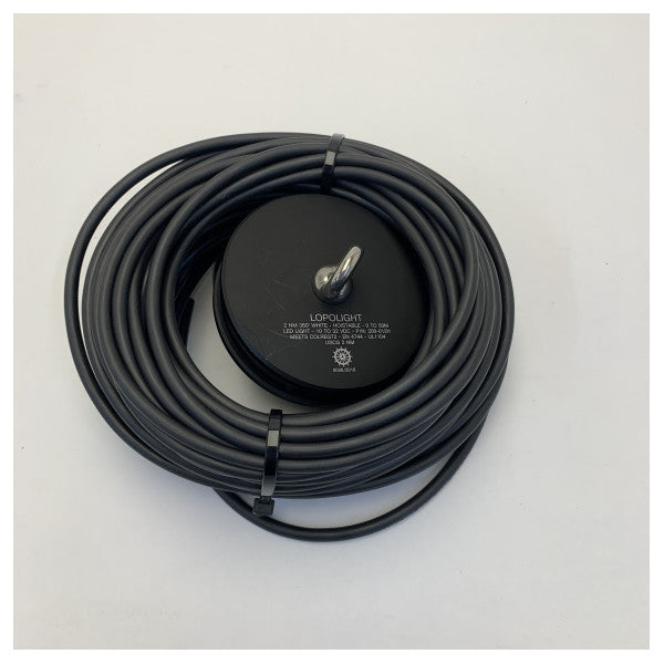 Lopolight 2nm λευκό 360 βαθμών ανυψωτικό φως άγκυρας μαύρο - 200-012H-B