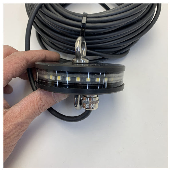 Lopolight 2nm λευκό 360 βαθμών ανυψωτικό φως άγκυρας μαύρο - 200-012H-B