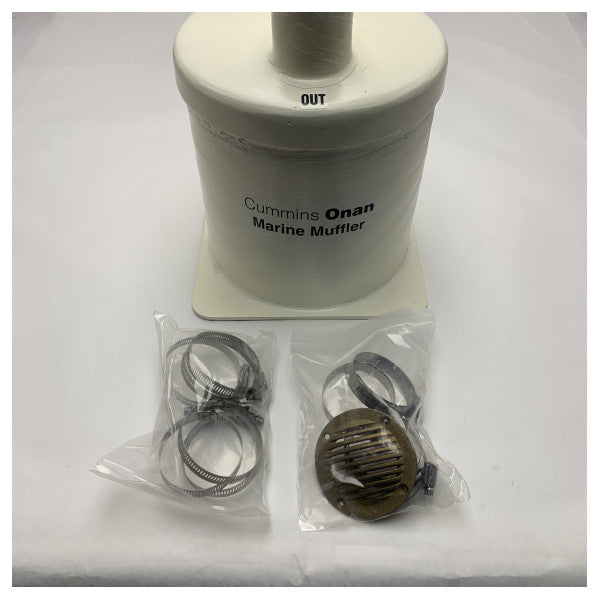 Cummins Onan silenciador del generador - elevación de agua - 2 - 2,5 pulgadas - 0155-3222