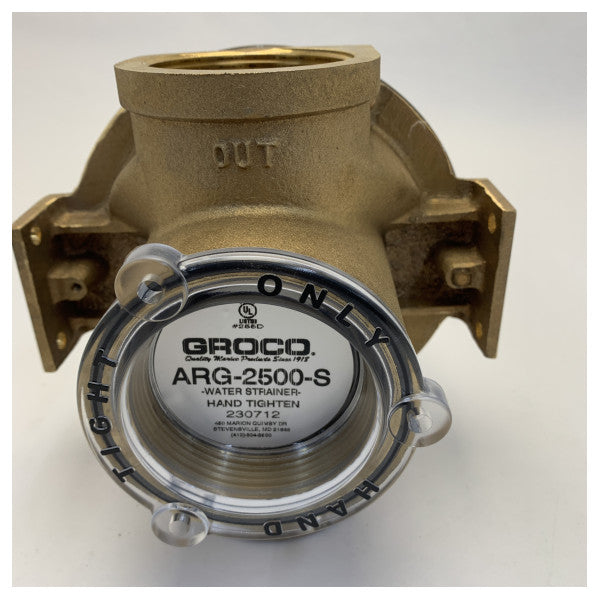 Groco Volvo Penta Groco бронзовий фільтр для морської води 63 мм комплект - 23226380