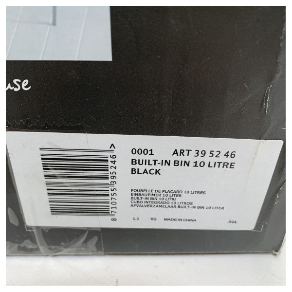 Brabantia 10 литра за вграждане | кошче за отпадъци за вграждане - 39 52 46