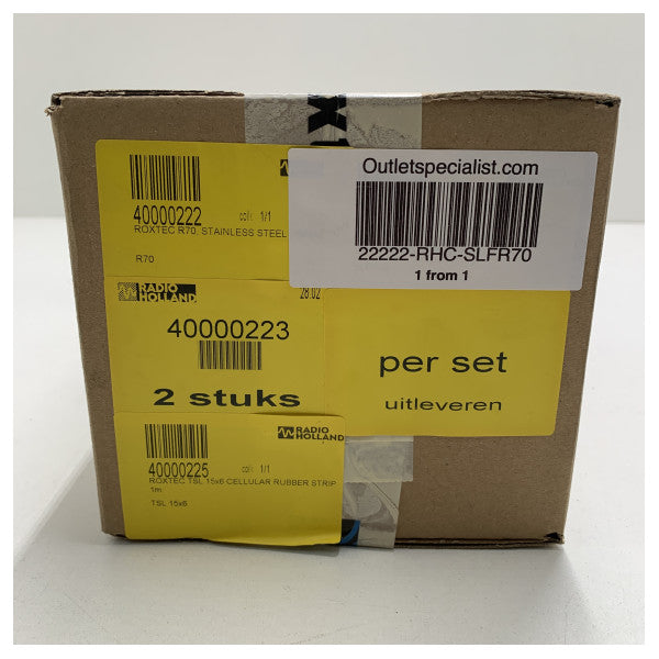 Okrągły zestaw ramy kablowej Roxtec ze stali nierdzewnej - SLFR70