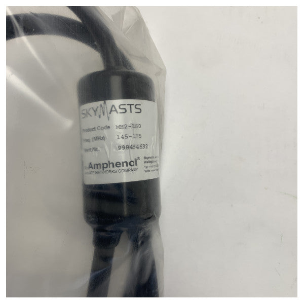 Amphenol MH2-160 Marine 2-vejs koaksial strøm splitter kabel 145-175 MHz
