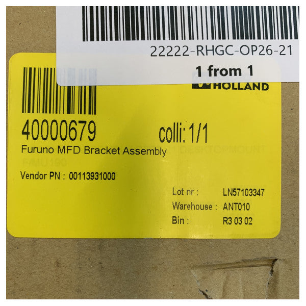 19-дюймовий монтажний кронштейн Furuno MU190 - OP26-21