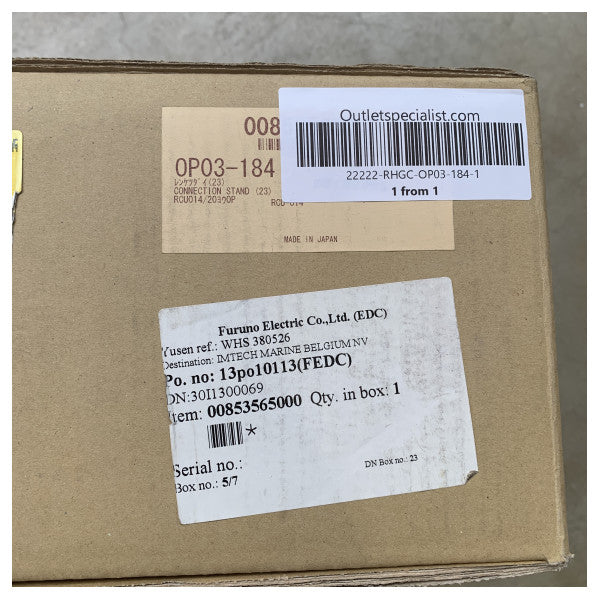 Furuno OP03-184-1 X-Band radar tilkoblingsstativ