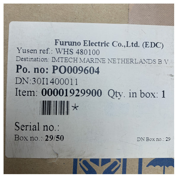 Furuno FS2575 MF/HF radiotelefon-kontrolenhed