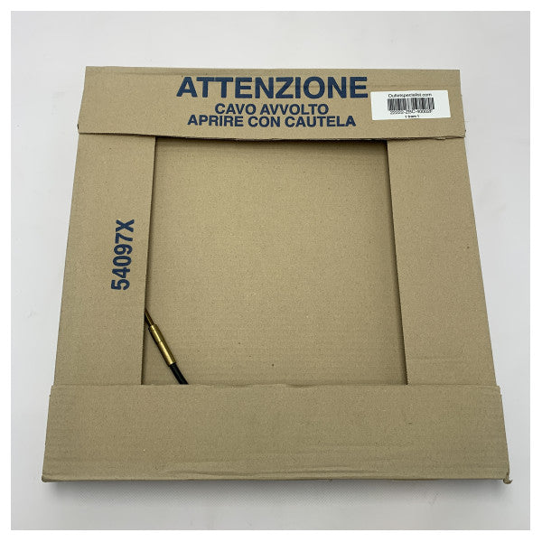 Ultraflex C36 40002F морски кабел за дистанционно управление � Издръжлив 8ft кабел за управление на лодка, устойчив на солена вода