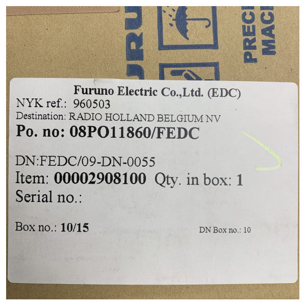 Boîte à bornes Furuno DS-802 doppler speed log
