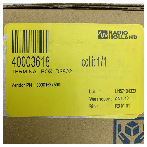 Boîte à bornes Furuno DS-802 doppler speed log