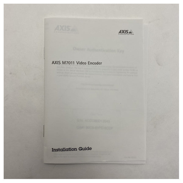 AXIS M7011 video encoder - 0764-001