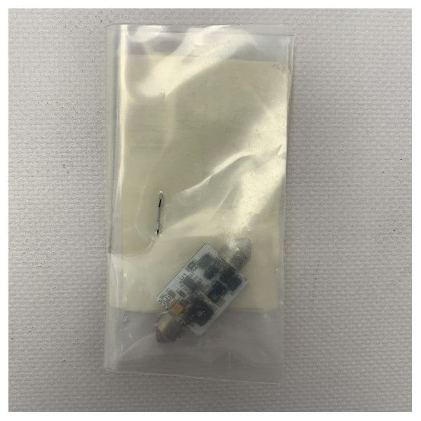 فيستونات CREE LED قوية بقدرة 10 وات CREE - إضاءة بيضاء دافئة 38 مم بكفاءة عالية