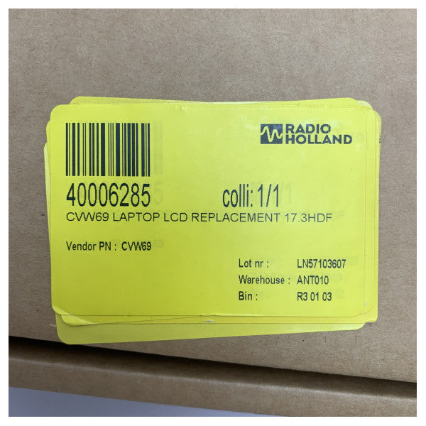 Dell CVW69 17,3 inčni WXGA + LCD Zamjena zaslona LED