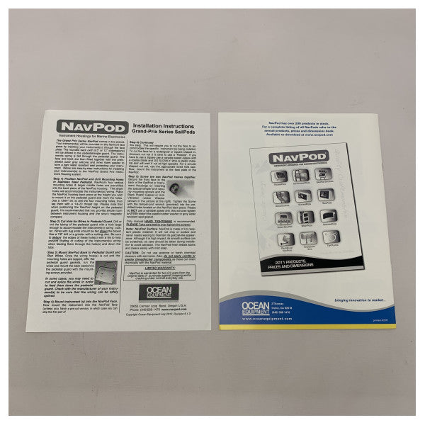 Scanstrut gp2070 12 pulzier wiesgħa navpod un-cut