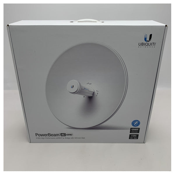 Ubiquiti Powerbeam AC Gen2 25dBi udendørs 5 GHz punkt-til-punkt-adgangspunkt