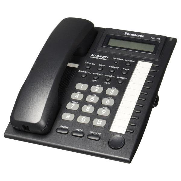 Panasonic KX-T7730X - Telefone profissional com LCD e função mãos-livres