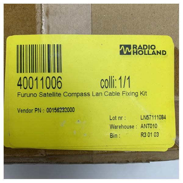 Kit de fijación del cable lan de la brújula satelital Furuno SC-703