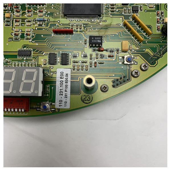 Sensore PCB del riscaldatore del giroscopio Raytheon Anschutz 110-231.100