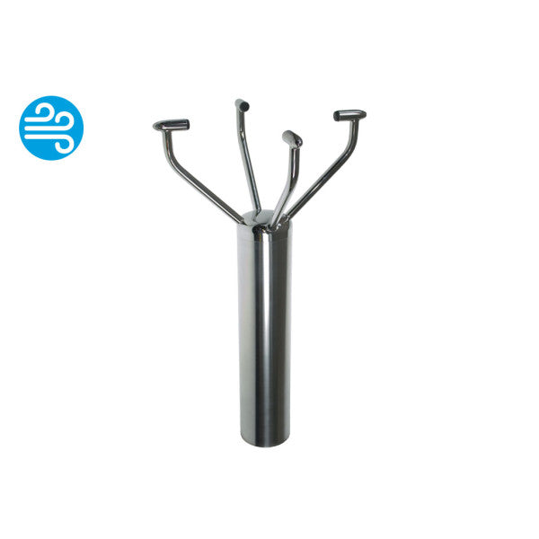 Wittich and Visser WindObserver 1390 Precision Marine Anemometer - Durable Stainless Steel Wind Speed Meter