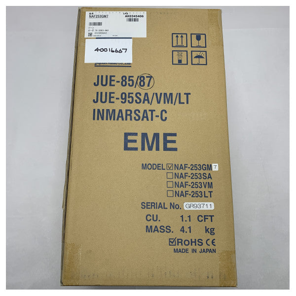 JRC Inmarsat - Antena C NAF -253GM7