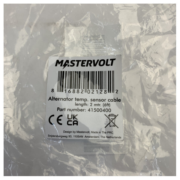 Mastervolt Alternatör Sıcaklık Sensörü Kablosu 2m RJ12 - 41500400