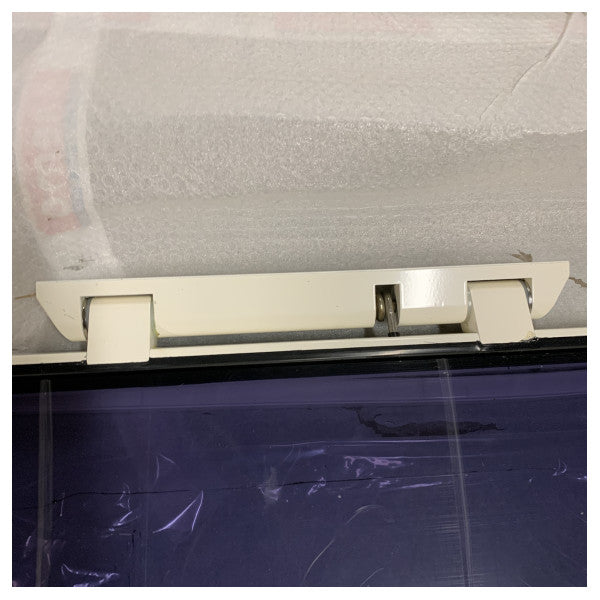 NEMO flybridge-lucka 1855 x 610 mm vit 6 handtag EU grå