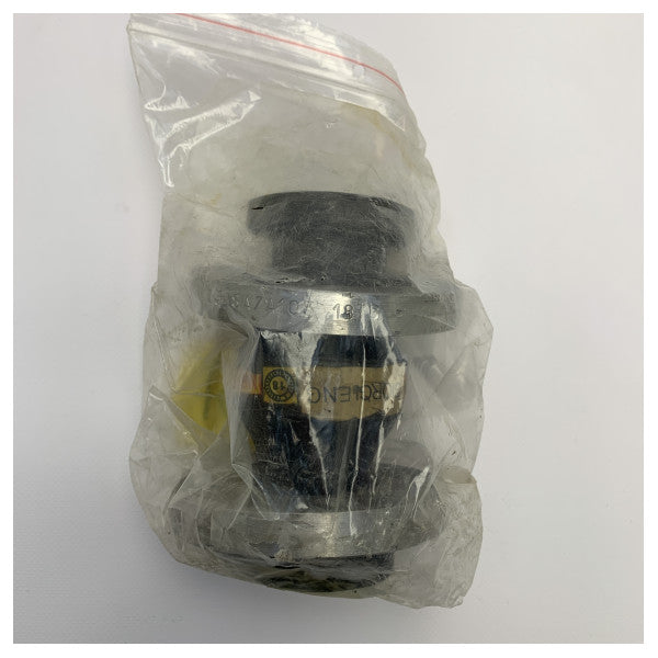 Accoppiamento in gomma di grado marino con flange metalliche � Connettore flessibile impermeabile da 1 pollice DN25