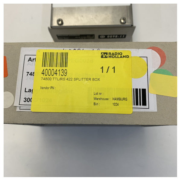 Caixa de Distribuição Splitter TTL/RS422 Sperry Marine 4992 - 06102006